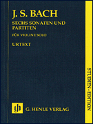 Sonatas and Partitas BWV 1001-1006 Violin Solo Study Score