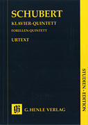 Quintet A Major Op. Posth. 114 D 667 “The Trout” Study Score