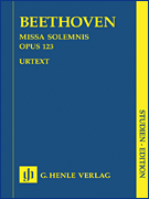 Missa Solemnis D Major Op. 123 Study Score