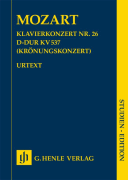 Piano Concerto No. 26 D Major K. 537 (Coronation Concerto) Study Score