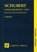 String Quartet D minor D 810 “The Death and the Maiden” Study Score