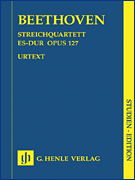String Quartet E Flat Major Op. 127 Study Score