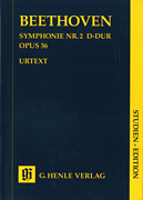 Symphony D Major Op. 36, No. 2 Study Score
