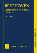 Symphony No. 9 in D Minor, Op. 125 Study Score