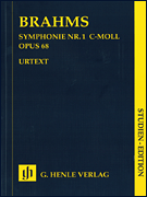 Symphony C Minor Op. 68, No. 1 Study Score
